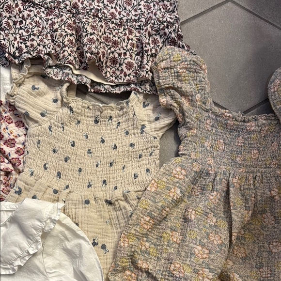 Zara H&M Floral and Lace Blouses Collection Mango Tops Toddler 2T - Picture 5 of 9